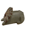 Vintage ceramic Lion piggy bank c 1970