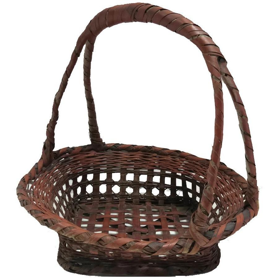 Vintage Gathering Basket -   Basket, Basket decoration, Vintage